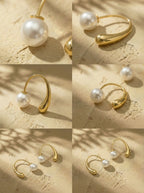 S925 Silver Water Drop Pear